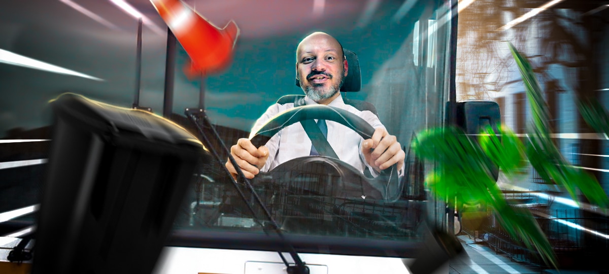 Não seja motorista, seja piloto!