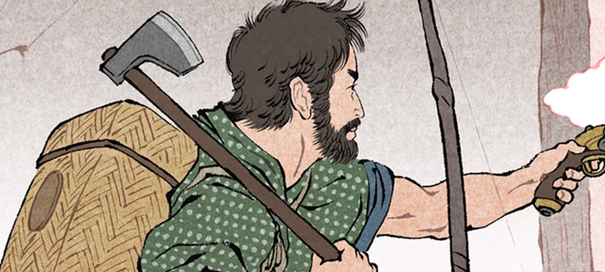 Artista imagina The Last of Us como uma pintura tradicional japonesa