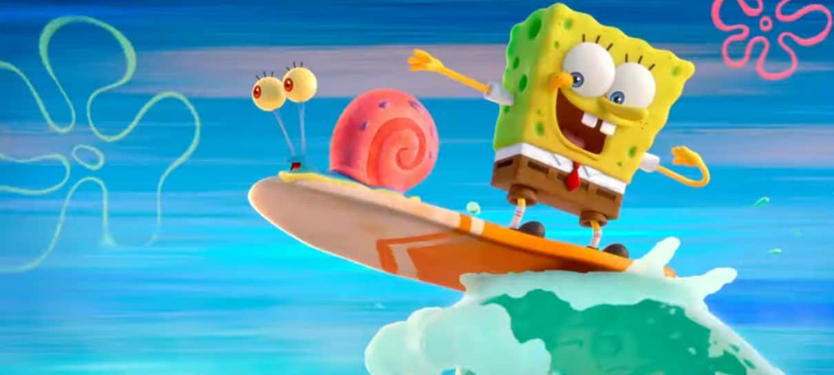 Bob Esponja manda mensagem especial de preservação do meio ambiente