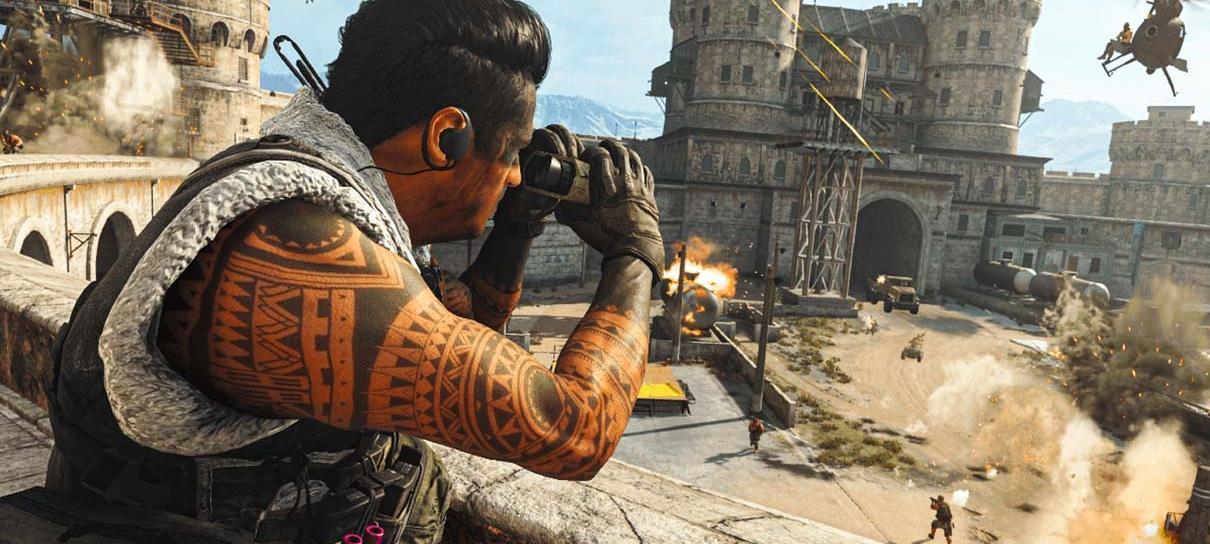 Call of Duty Warzone teve atualização de 84 GB para alguns jogadores