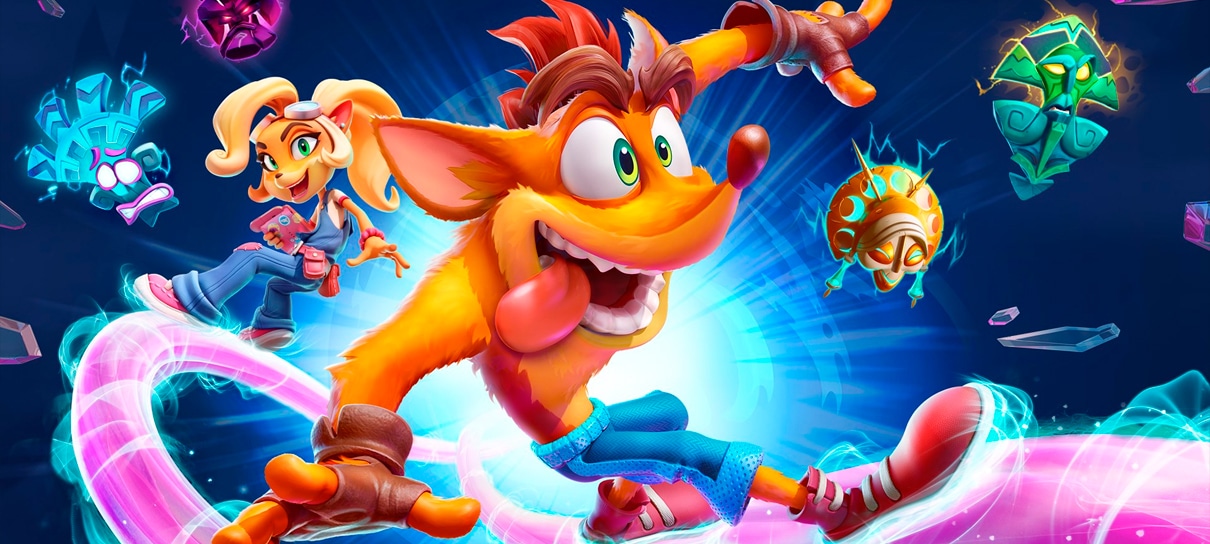 Crash Bandicoot 4: It’s About Time terá um modo multiplayer local