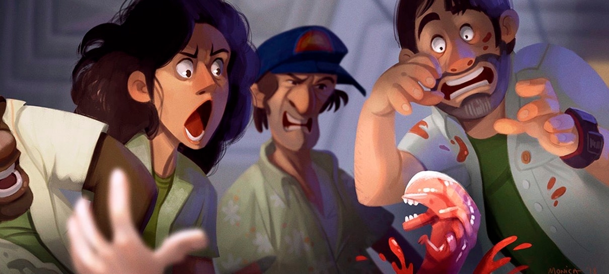 Artista imagina Alien como se fosse uma animação da Pixar