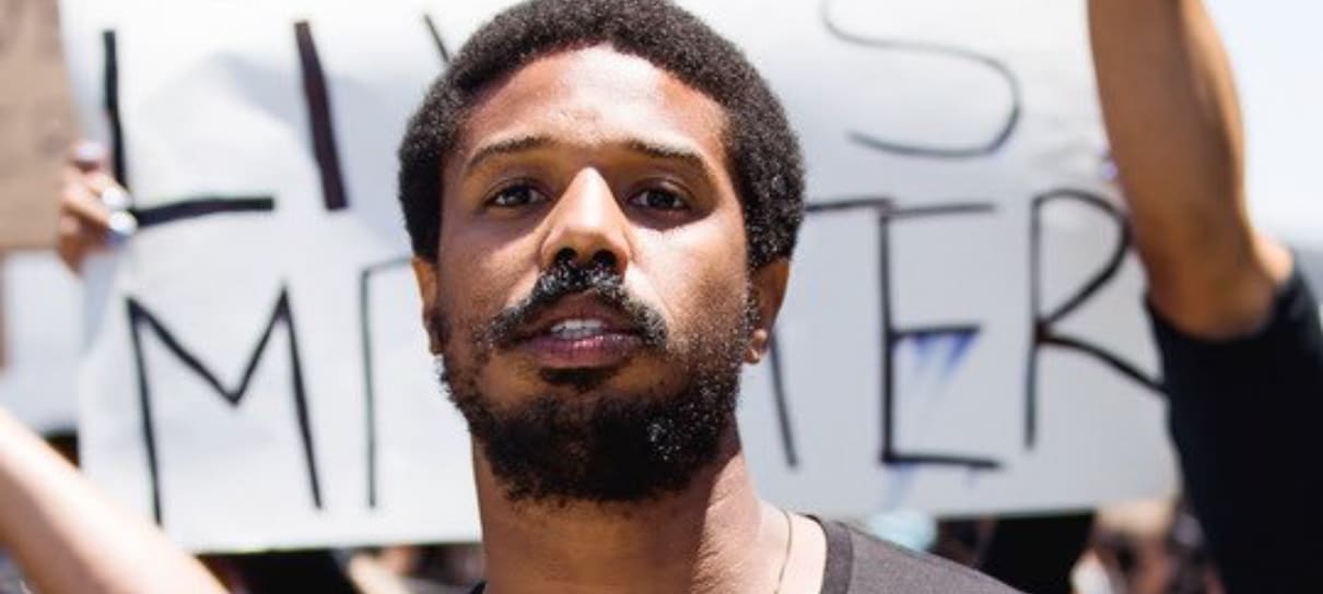 Michael B. Jordan participa dos protestos contra racismo e pede igualdade racial