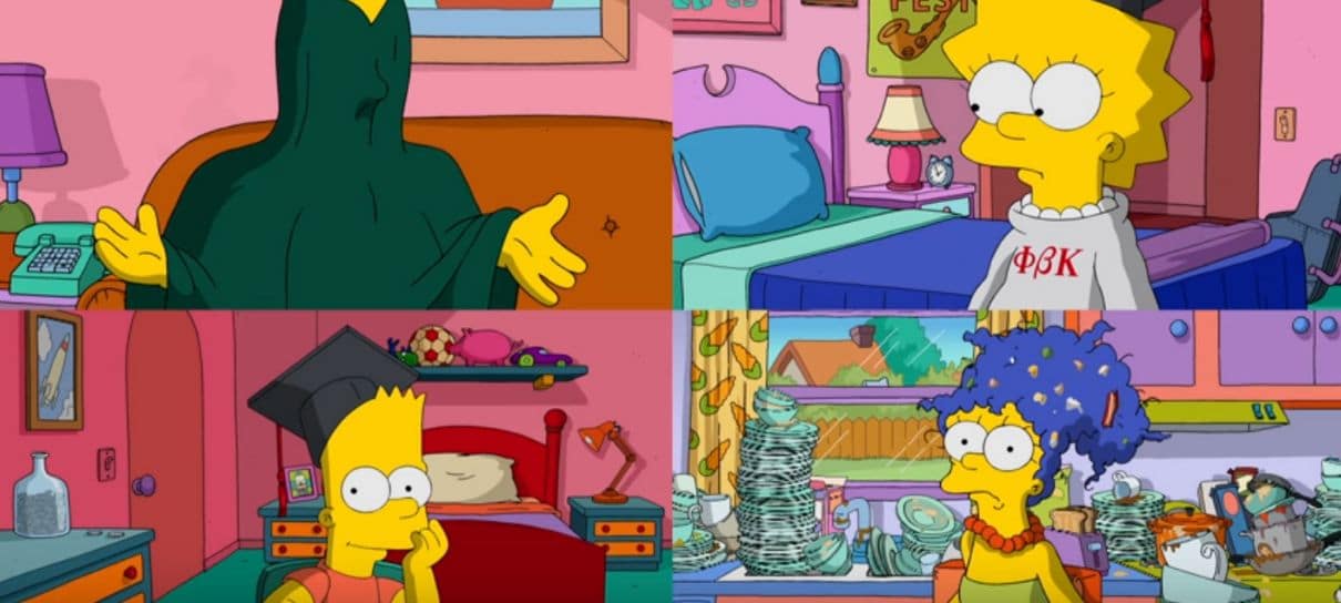 Os Simpsons tentam ver o lado bom de 2020 em vídeo cheio de zoeira
