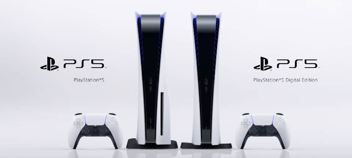 PlayStation 5 tem visual e versão digital revelados