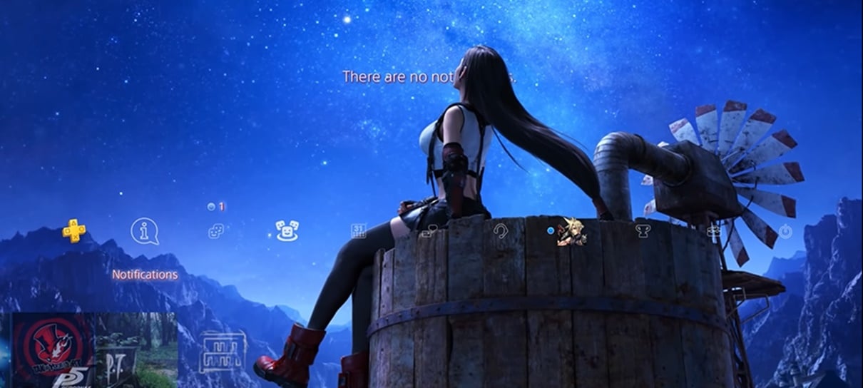 PSN oferece tema gratuito de Final Fantasy VII Remake; saiba como resgatar