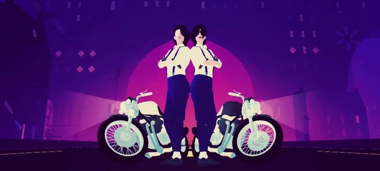 Sayonara Wild Hearts é uma experiência psicodélica audiovisual em forma de jogo