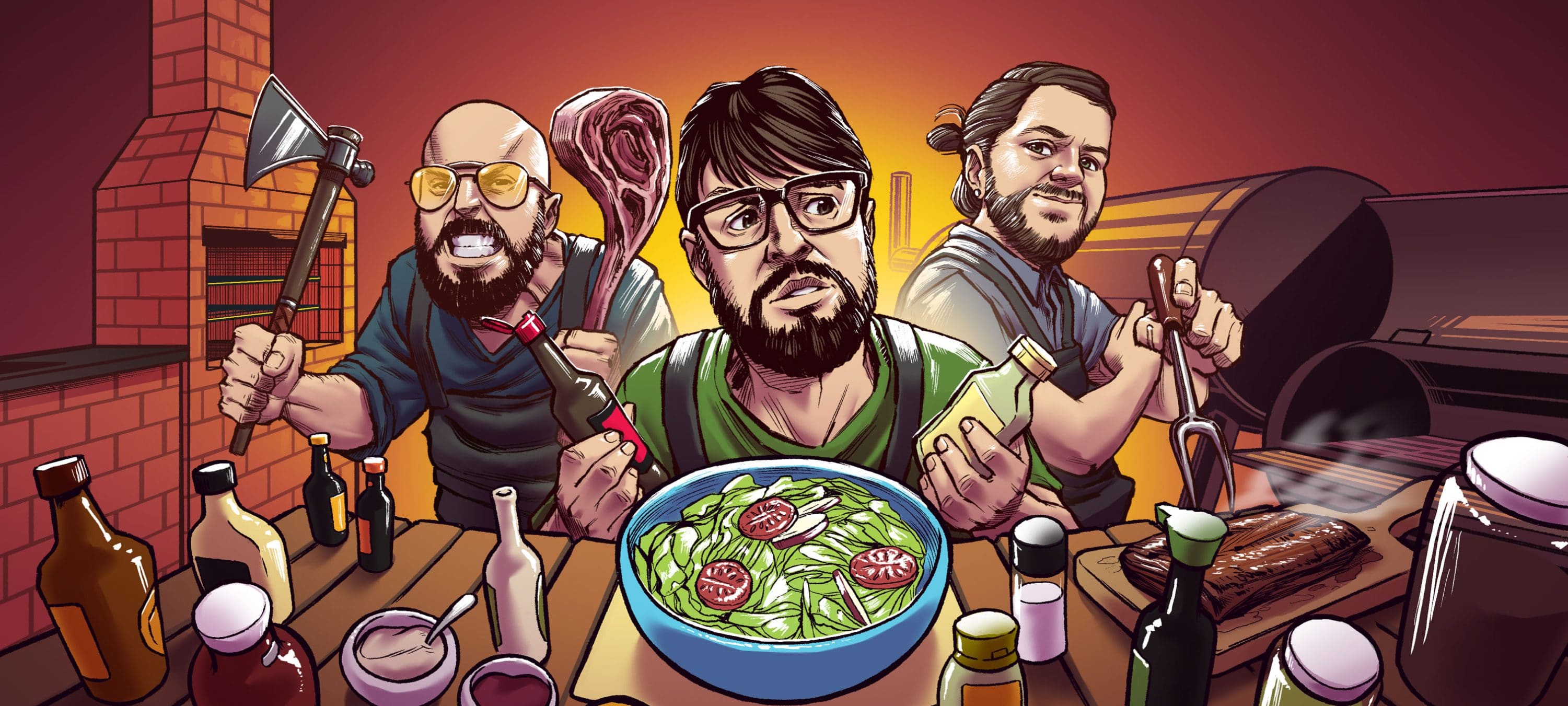 Comendo em inglês