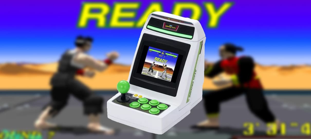 SEGA anuncia mini arcade com 36 jogos