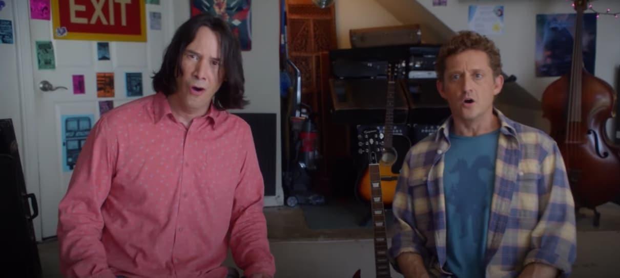Confira o novo trailer de Bill & Ted: Encare a Música, com Keanu Reeves e Alex Winter