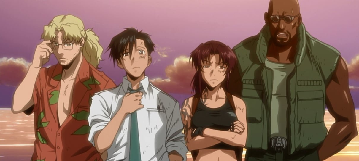 Black Lagoon é tiro, porrada e bomba em um anime com estilão de anos 90 -  NerdBunker