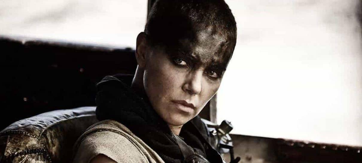 Charlize Theron divulga vídeo raspando o cabelo para interpretar Furiosa em Mad Max