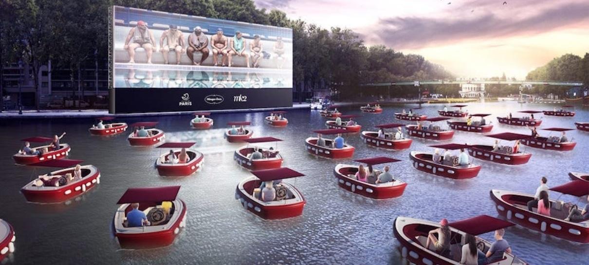 Rede de cinemas inova e começa a exibir filmes em rios e lagos
