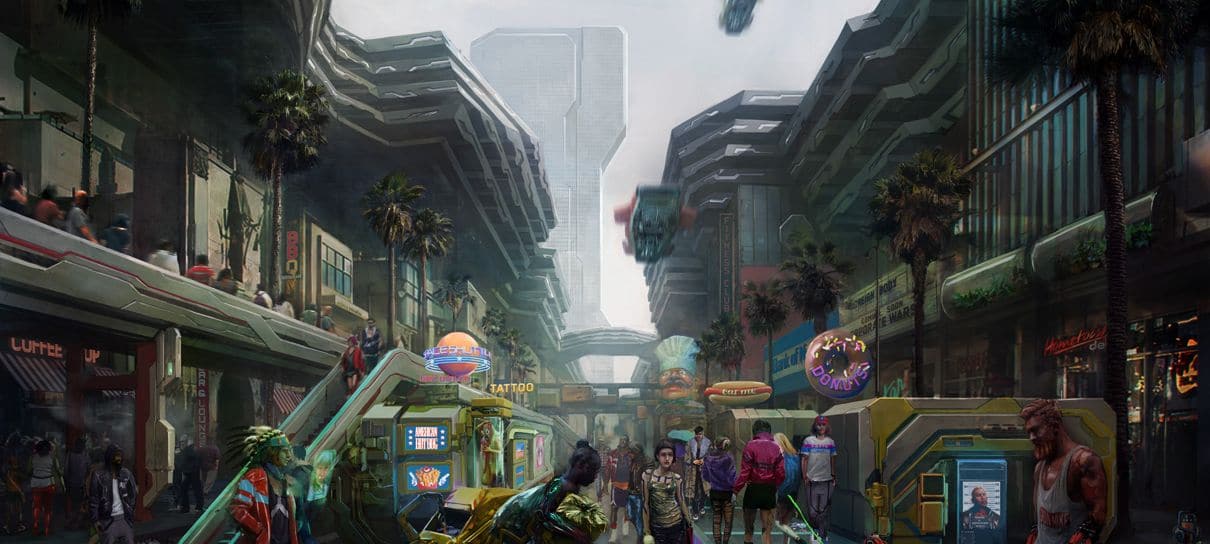 Cyberpunk 2077 | Confira mais imagens dos distritos de Night City
