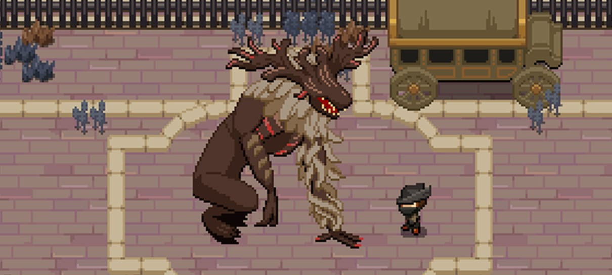 Desenvolvedor recria Bloodborne como um jogo gratuito em estilo 16-bits