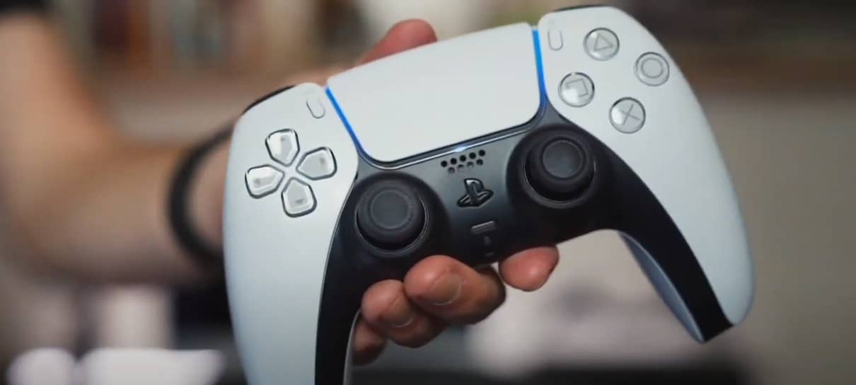 Vídeo mostra o controle de PlayStation 5 em ação