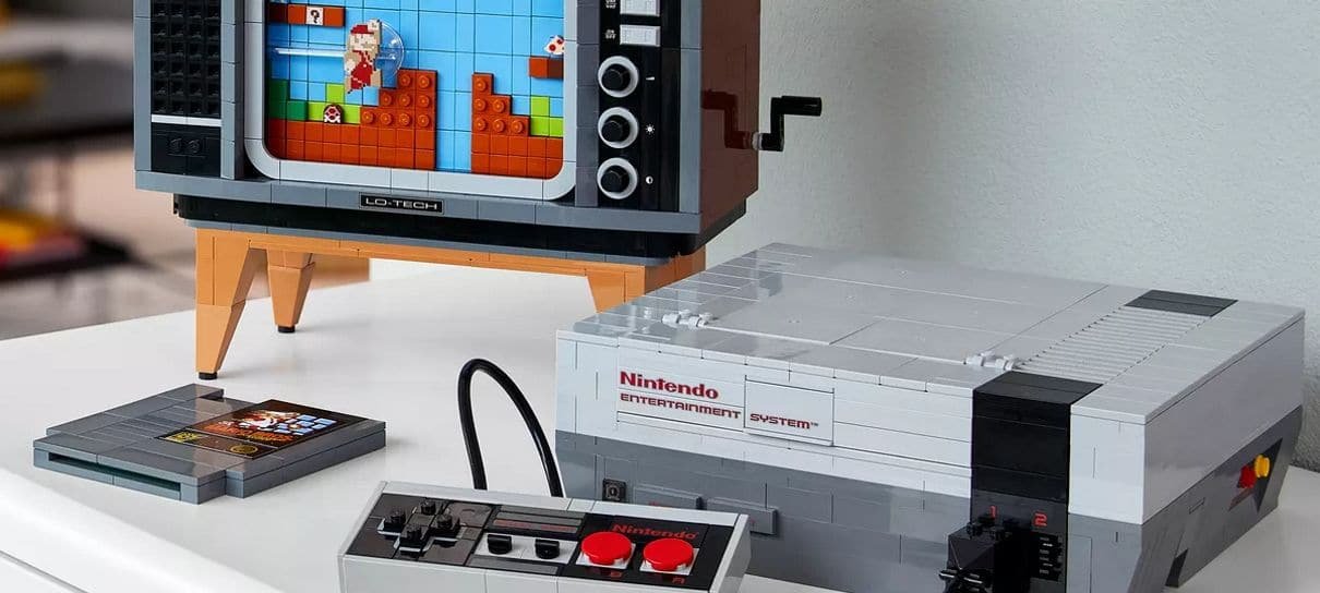 NES de LEGO é confirmado por US$ 229,99