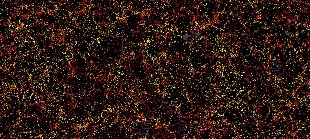 Cientistas revelam o maior mapa 3D já feito do universo