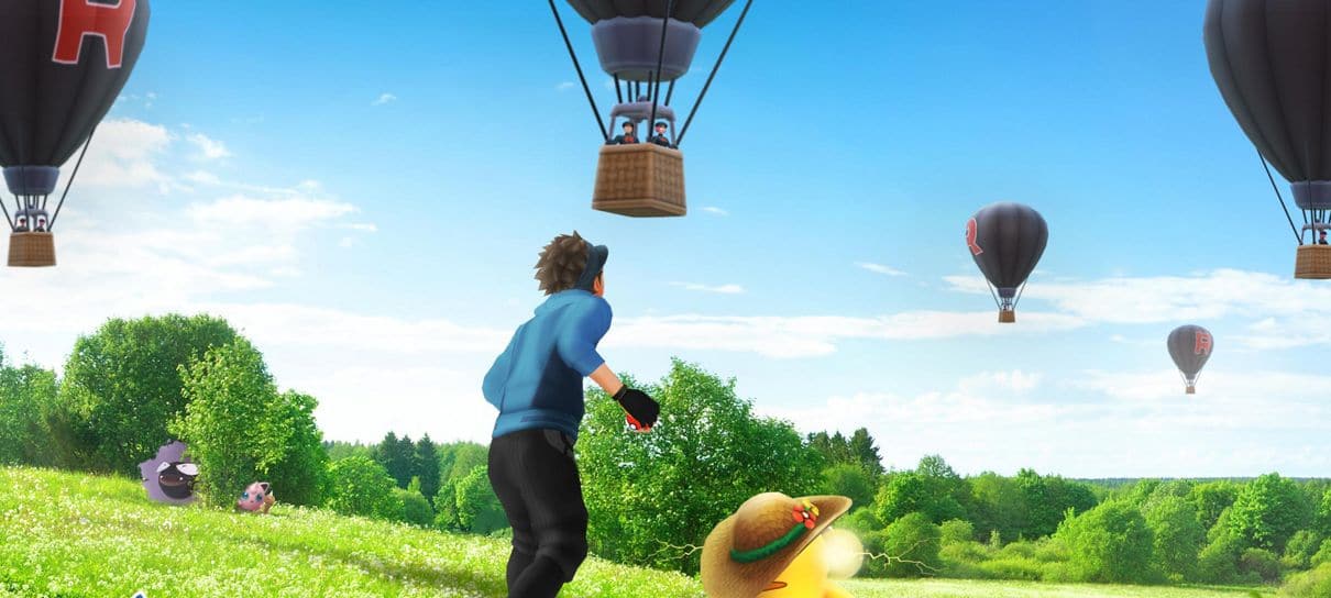 Pokémon GO | Equipe GO Rocket agora viaja pelo mapa em balões