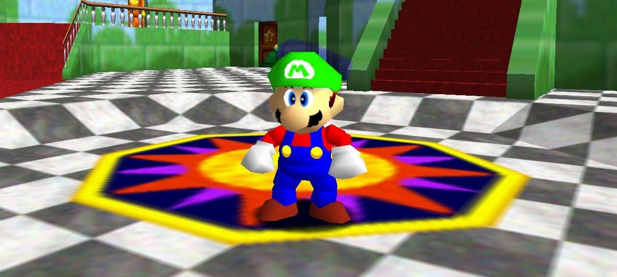 Vazamento da Nintendo confirma teoria de fãs sobre Luigi em Super Mario 64
