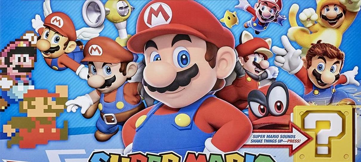Super Mario completa 35 anos e ganha versões especiais de Monopoly e Jenga