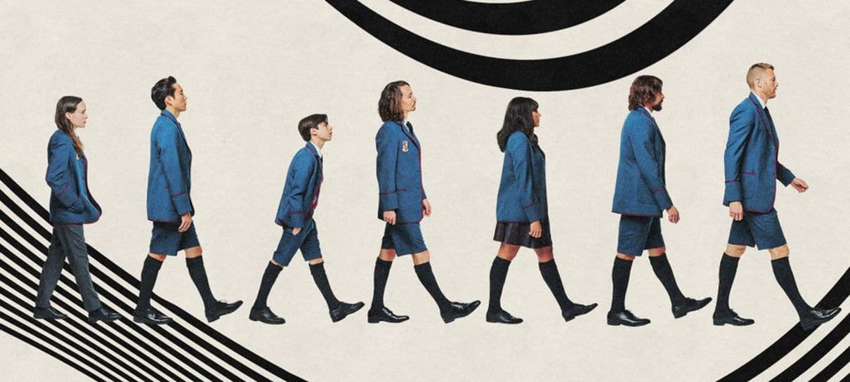 The Umbrella Academy | Personagens vestem novamente seus uniformes em pôster