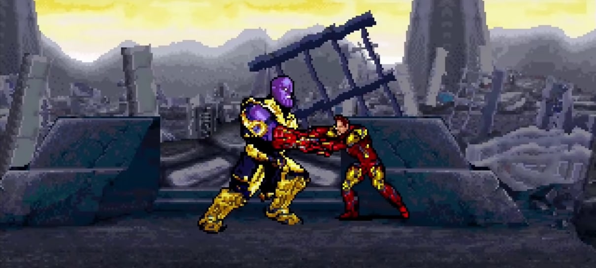 Vingadores: Ultimato | Artista recria batalha final contra Thanos em 16-bits