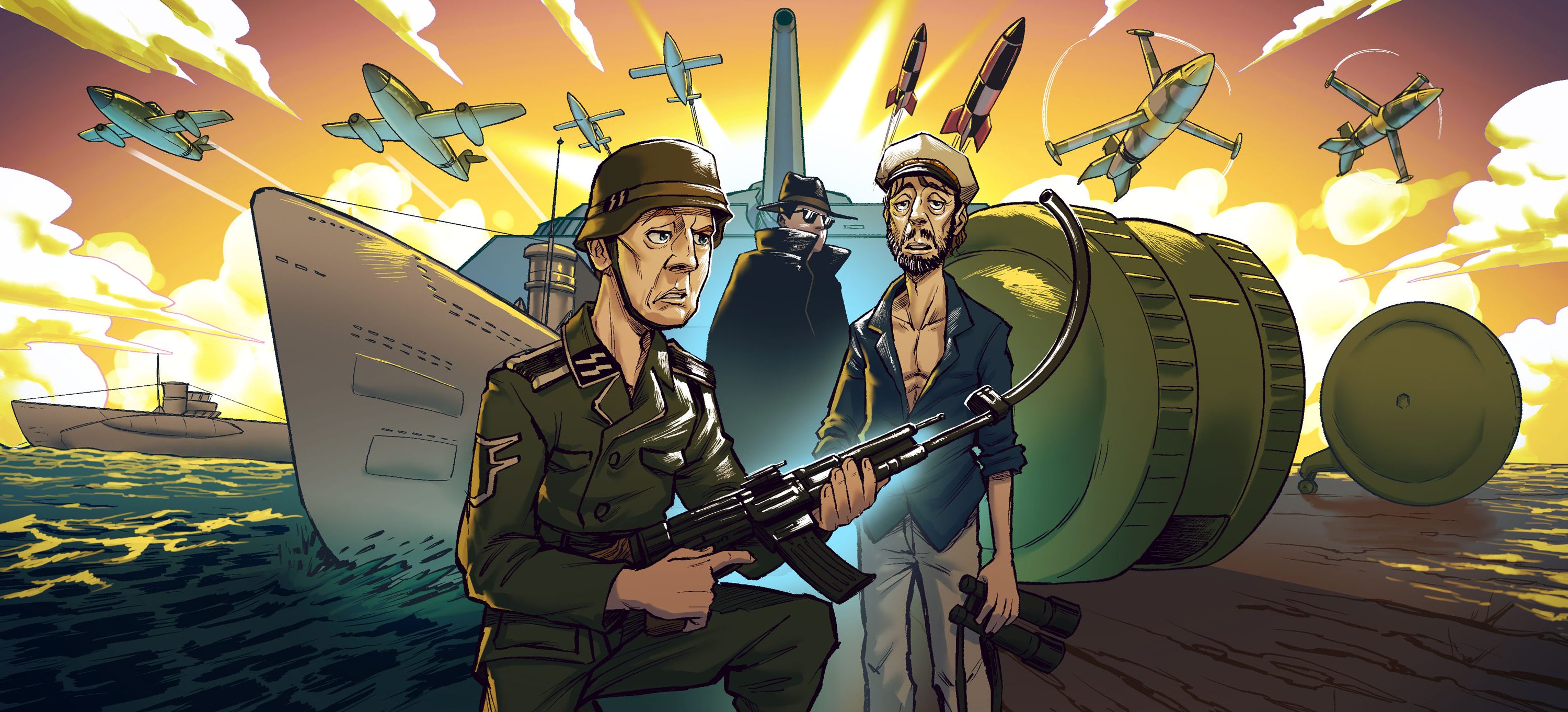 Capa do episódio Lendas da Segunda Guerra Mundial