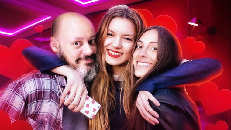 A terceira integrante do casal