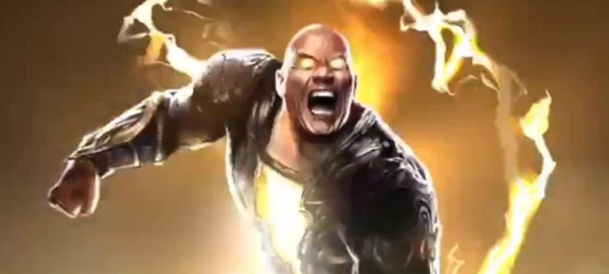 The Rock compartilha teaser de Adão Negro para o painel do personagem no DC FanDome; veja