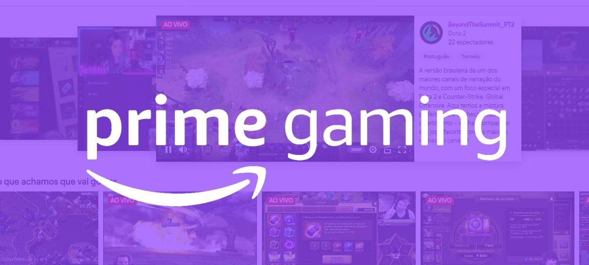 Amazon anuncia Prime Gaming, serviço que substitui Twitch Prime