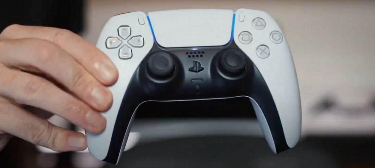 Controle do PlayStation 5 terá sensores que identificam o jogador, indica patente