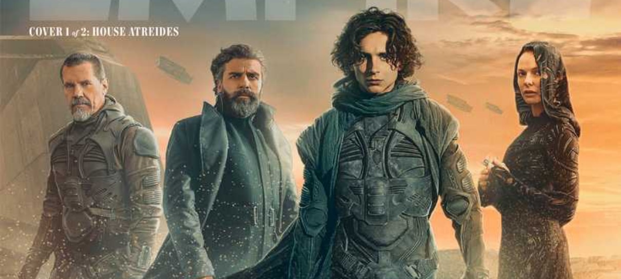 Duna | Protagonistas figuram três diferentes capas da Empire; confira