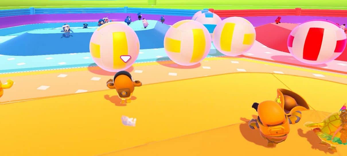 Fall Guys | Rafael Grassetti dá uma ajudinha necessária para o time amarelo