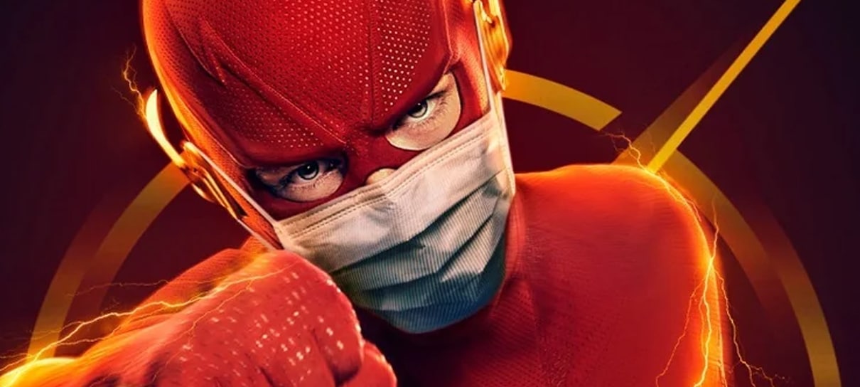 Heróis das séries do ArrowVerse usam outro tipo de máscara em novos pôsteres