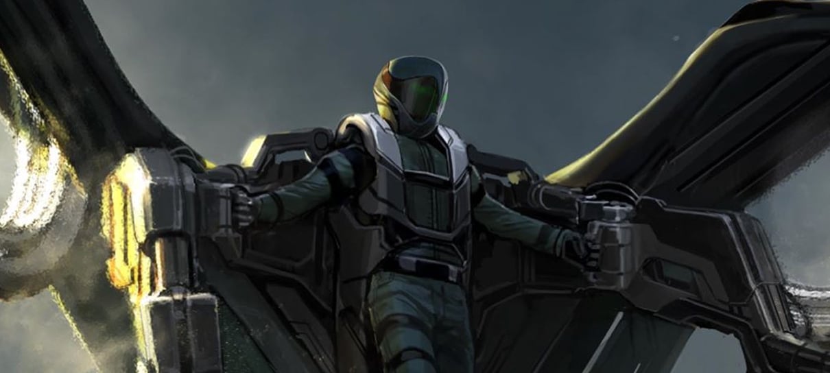 Arte conceitual revela outro visual para Abutre em Homem-Aranha: De Volta ao Lar