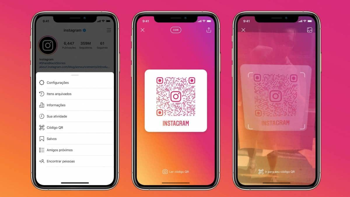 Instagram implementa o uso de QR Code no aplicativo