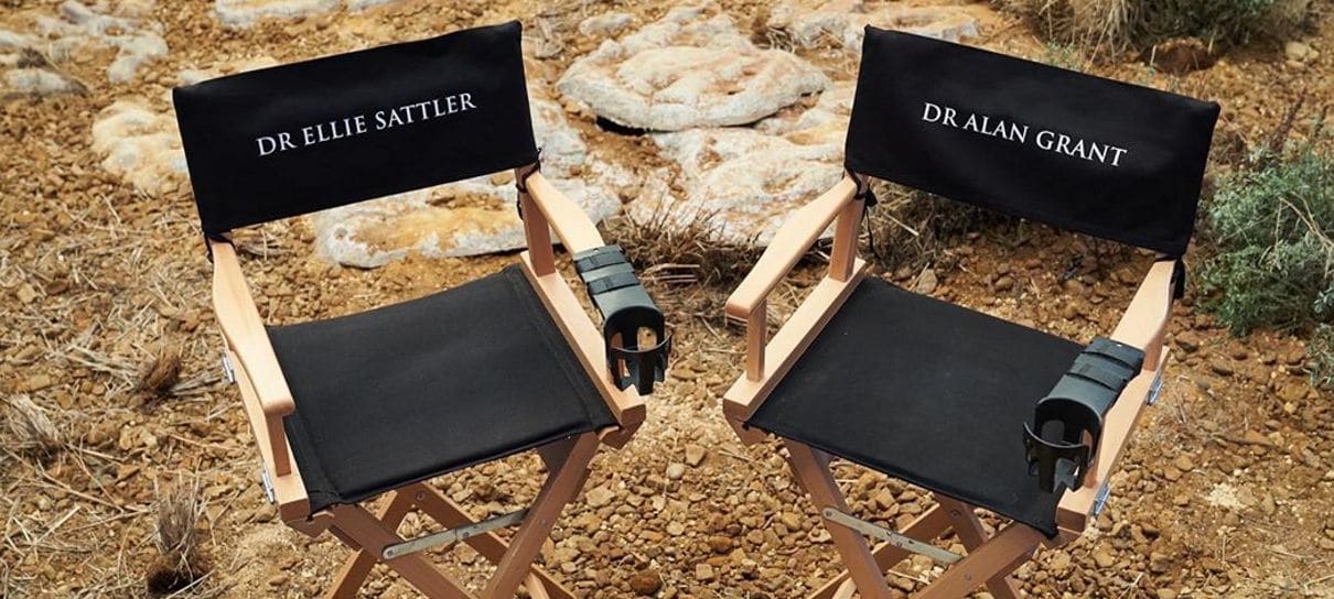 Jurassic World: Dominion | Fotos dos bastidores mostram retorno de Dr. Grant e Ellie