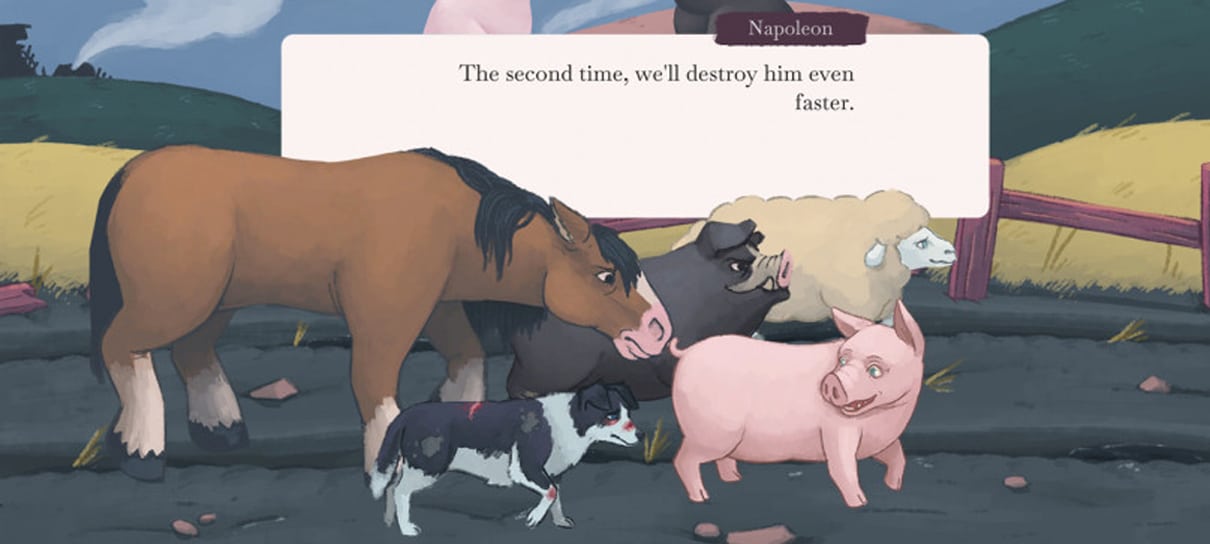 Jogo narrativo inspirado em A Revolução dos Bichos é anunciado