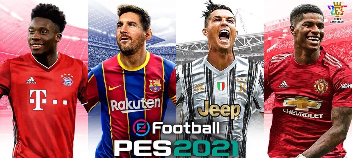 Capa de PES 2021 é revelada