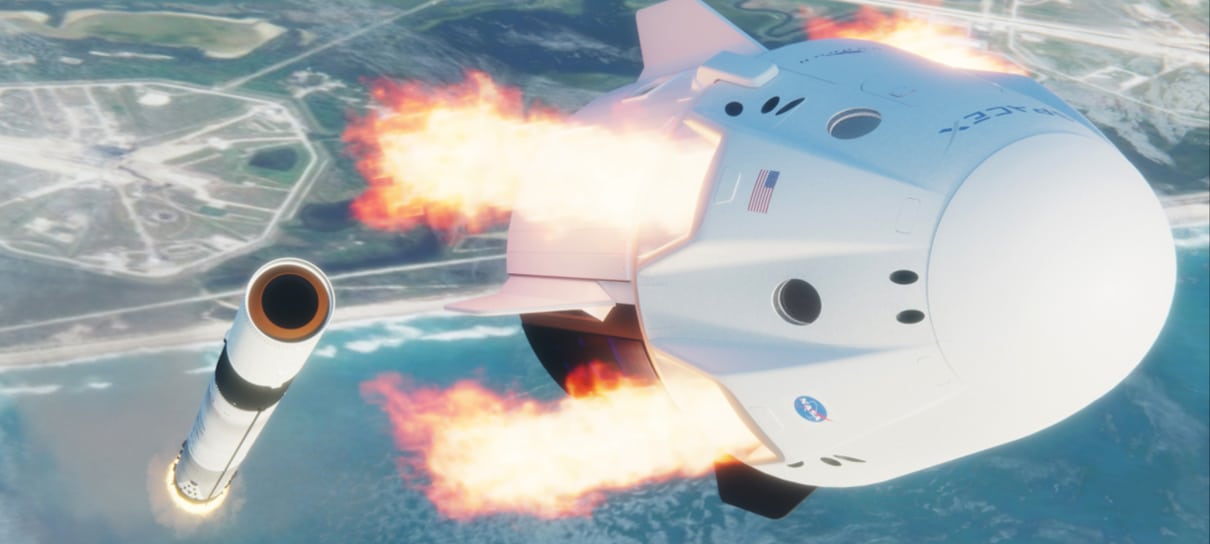 Sucesso da missão Demo-2 reforça planos da SpaceX para turismo espacial em 2021