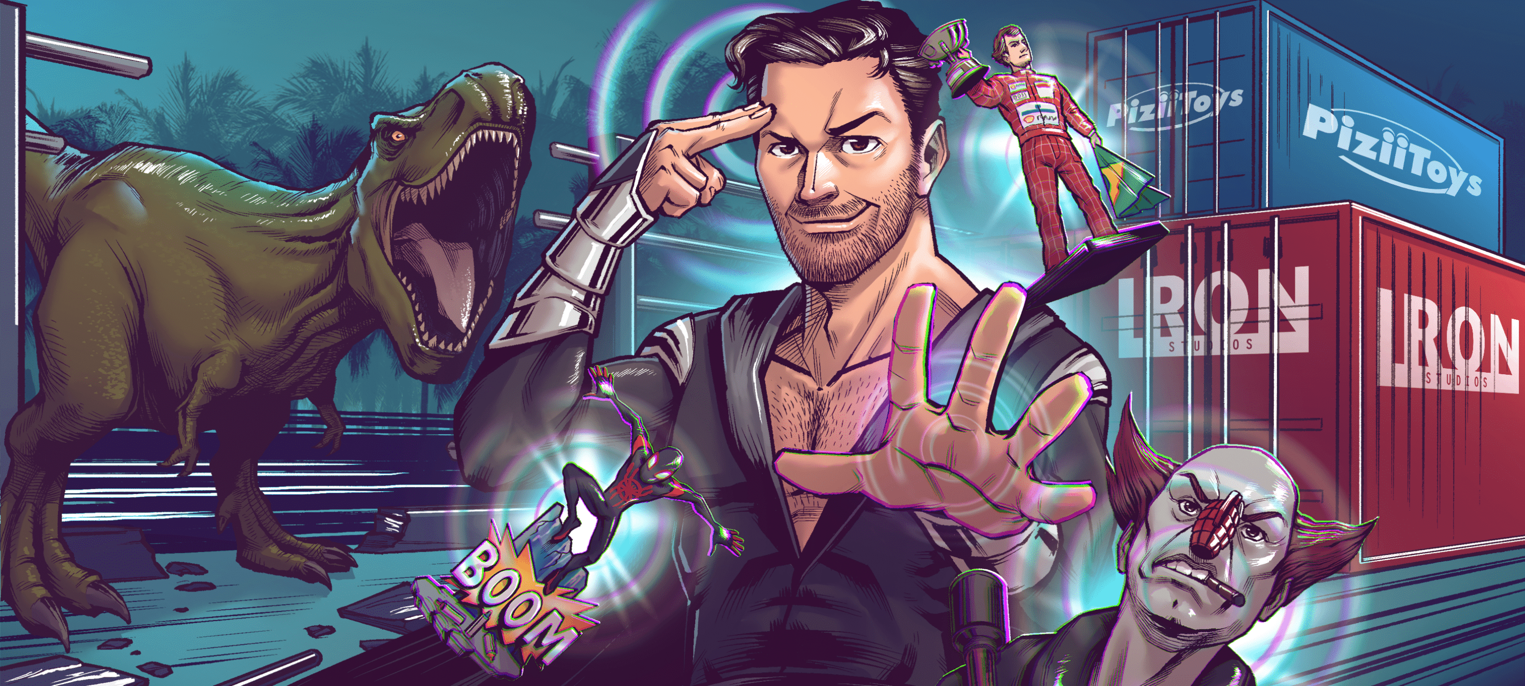 Renan Pizii: Colecionáveis dominando o mundo