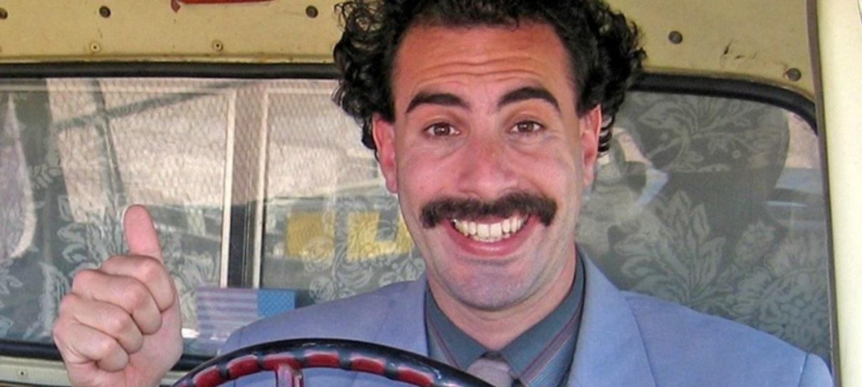 Borat tem sequência produzida e exibida em segredo por Sacha Baron Cohen, diz site