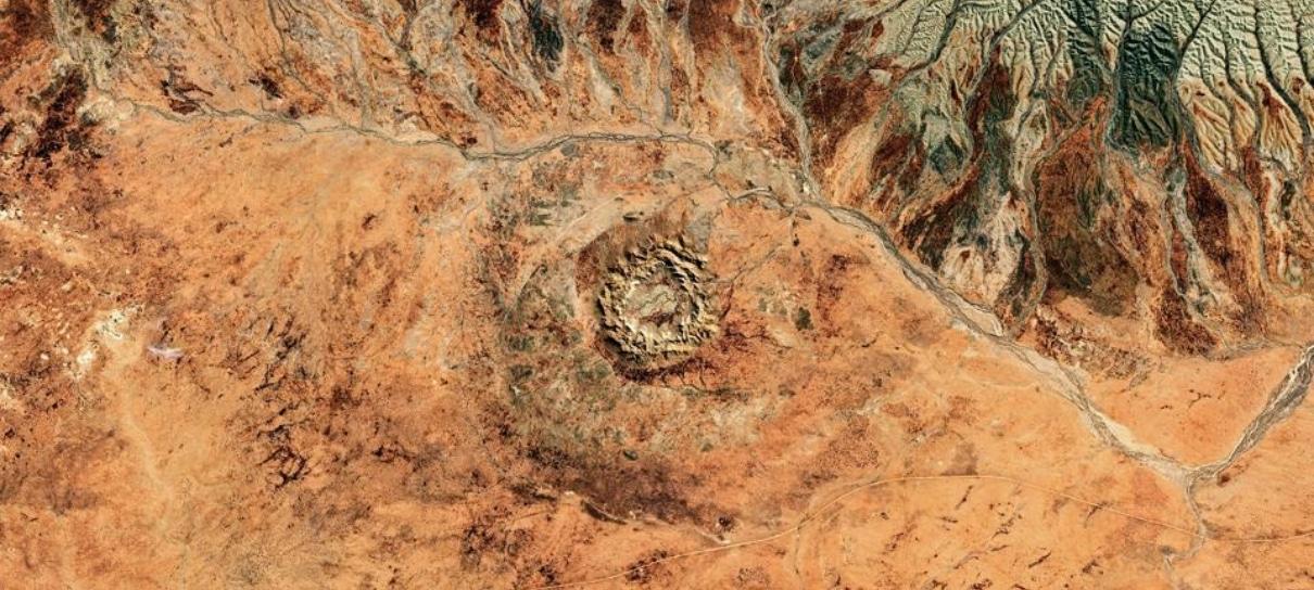 Mineradores encontram uma cratera de 100 milhões de anos na Austrália