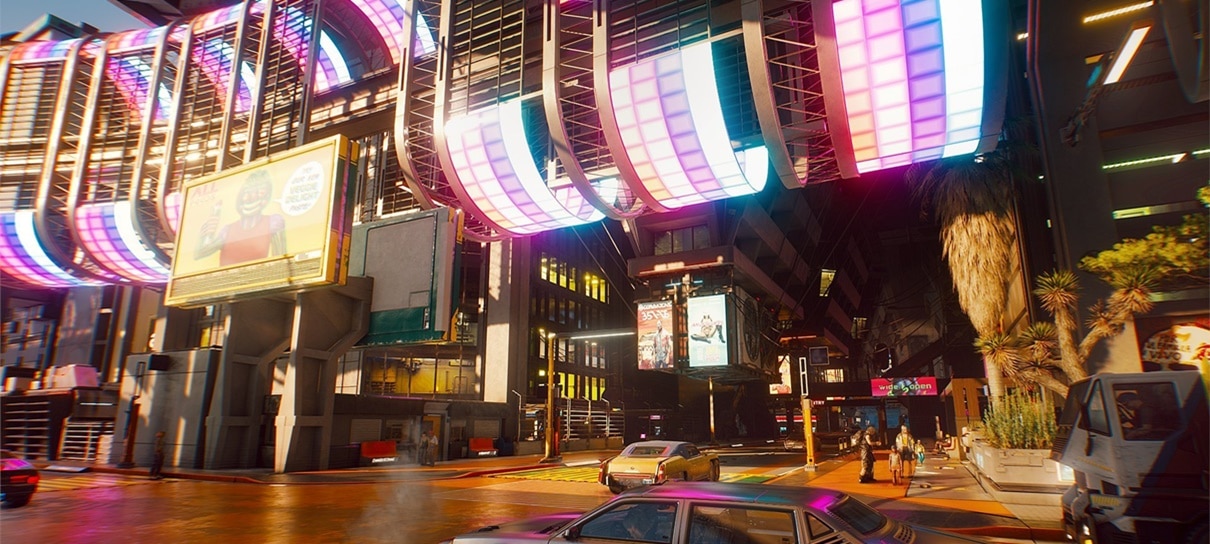 Cyberpunk 2077 | Novas imagens destacam cenários de Night City