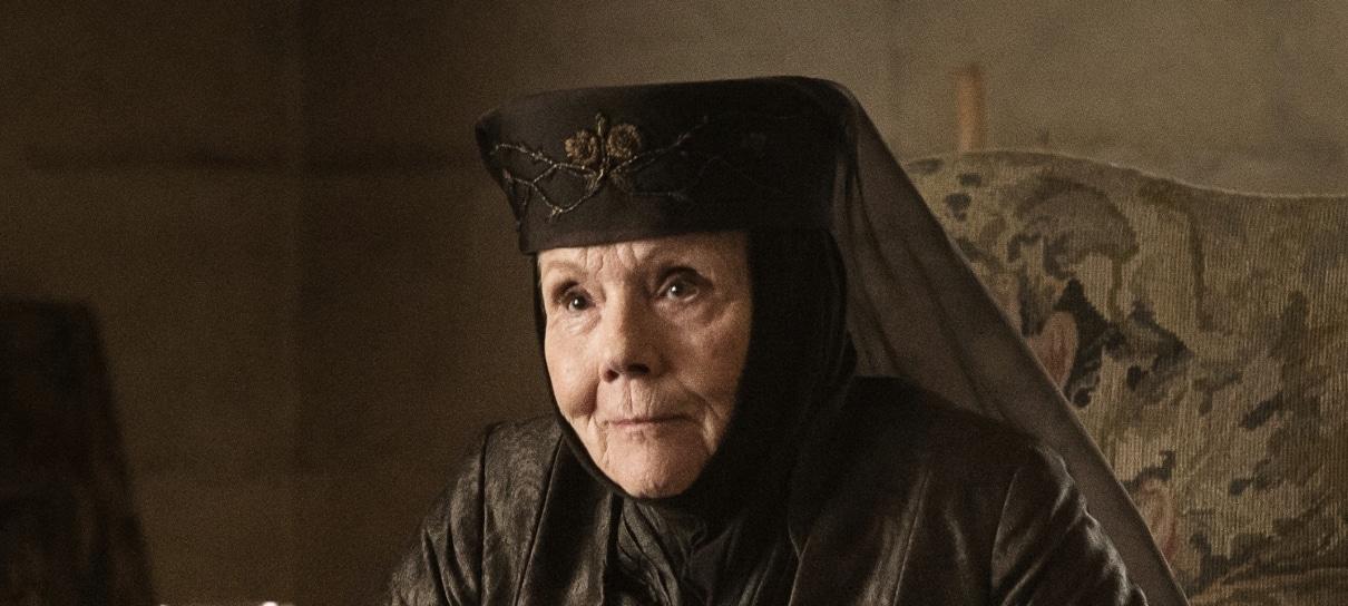 Diana Rigg, a Olenna Tyrell de Game of Thrones, morre aos 82 anos