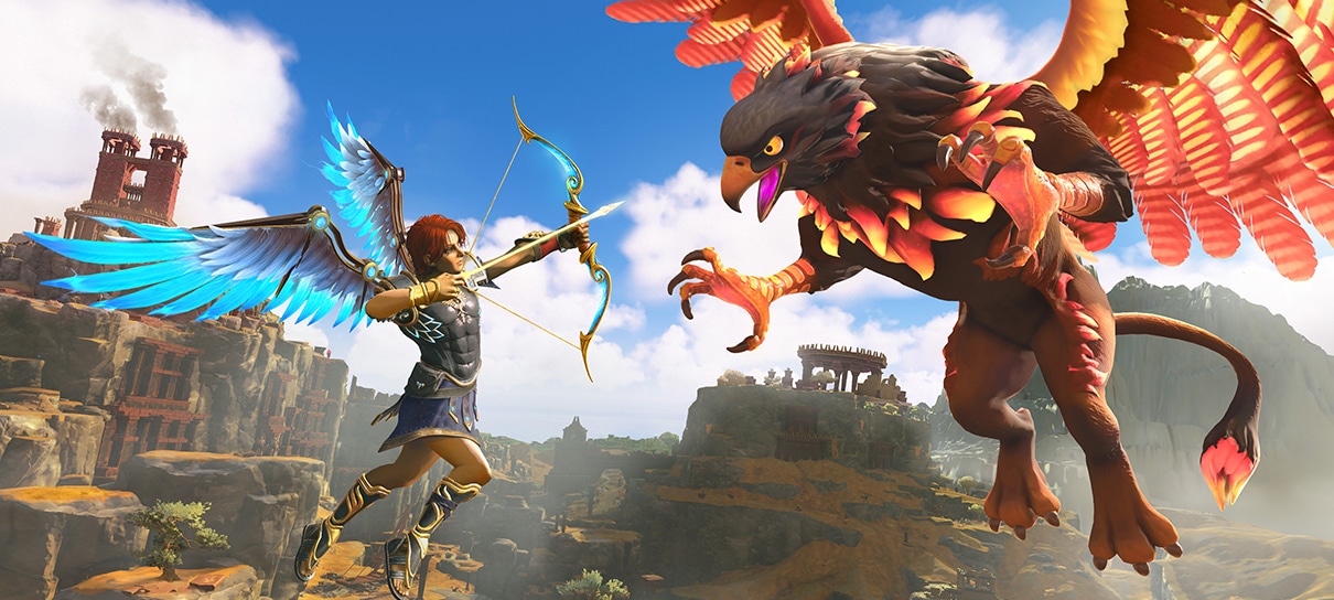Immortals: Fenyx Rising mistura exploração e quebra-cabeças em mundo de mitologia grega