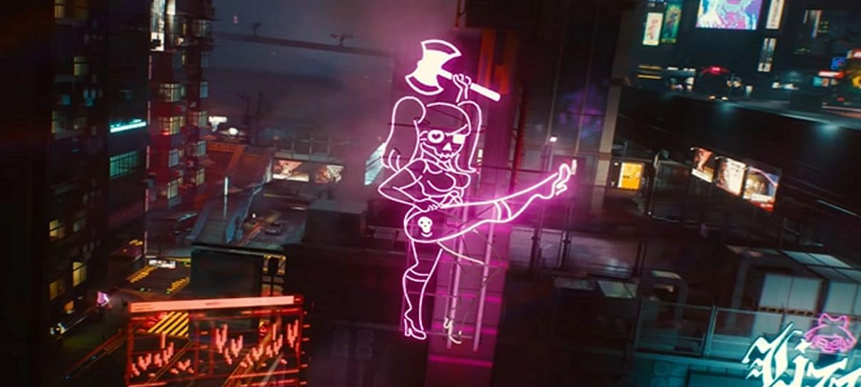 Novo vídeo de Cyberpunk 2077 destaca uso de ray tracing nos cenários
