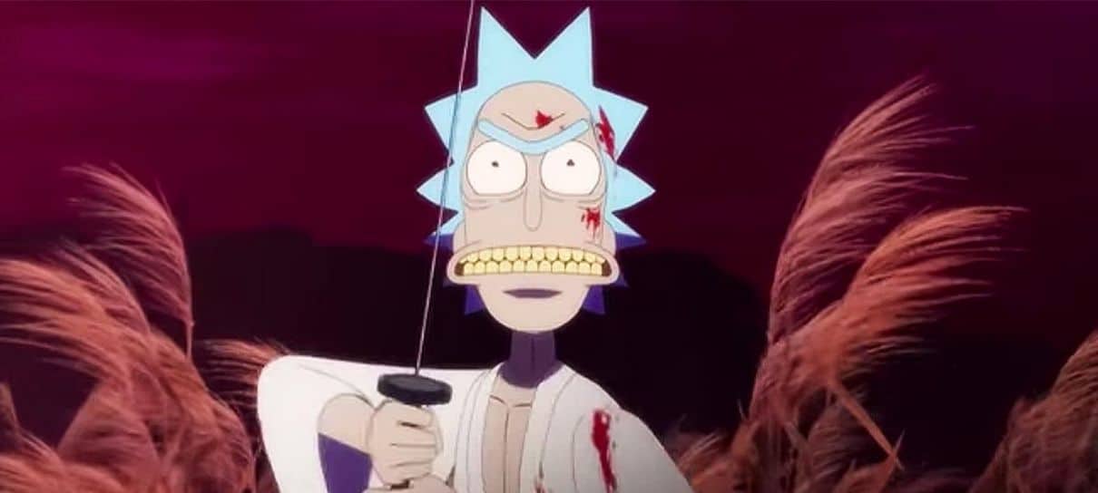 Rick and Morty | Diretor publica rascunhos do curta inspirado em Lobo Solitário