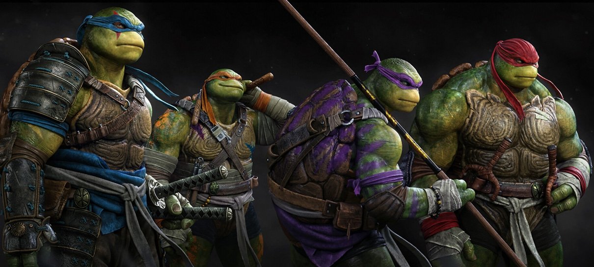 Tartarugas Ninja ganham novas versões bombadas feitas por Rafael Grassetti